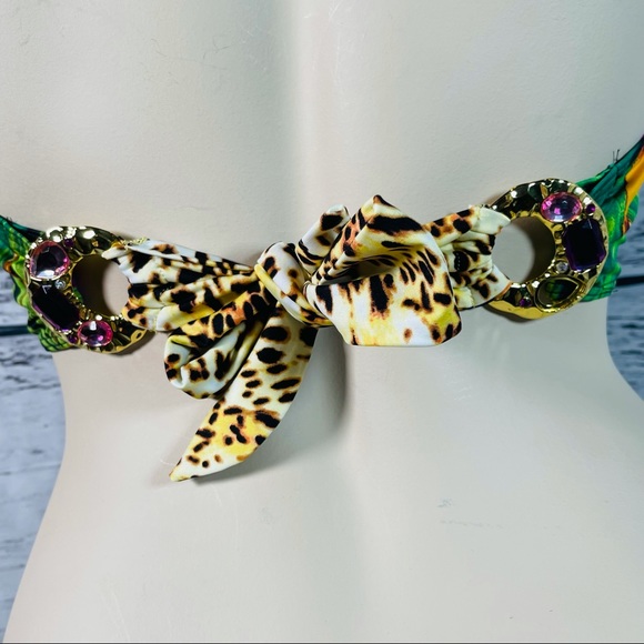 Victoria’s Secret Leopard jungle print  sexy Bikini - Picture 4 of 8